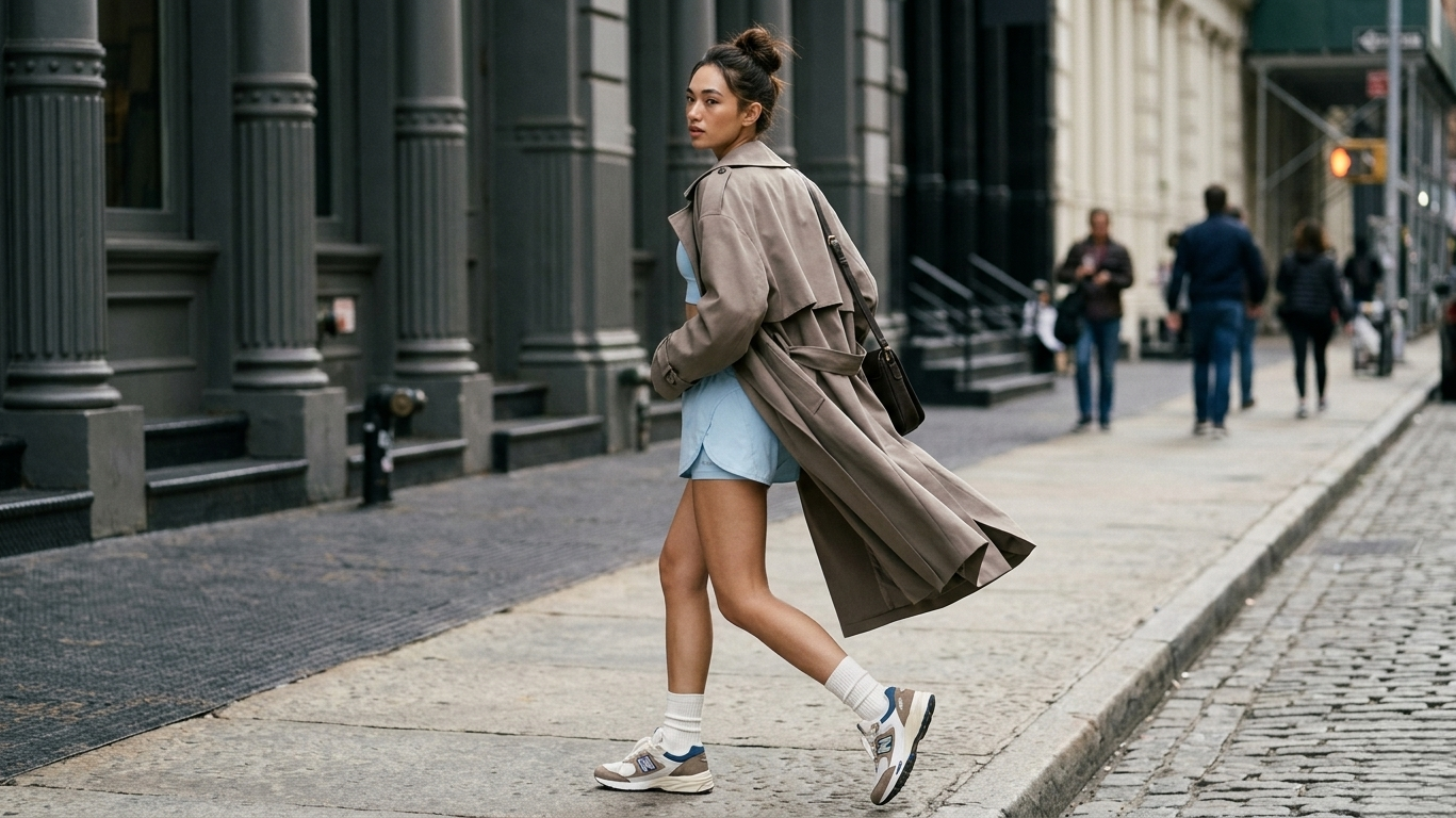 How to Style the Dawn Sky Buttery-Soft Activewear Trend This Season Eunfew