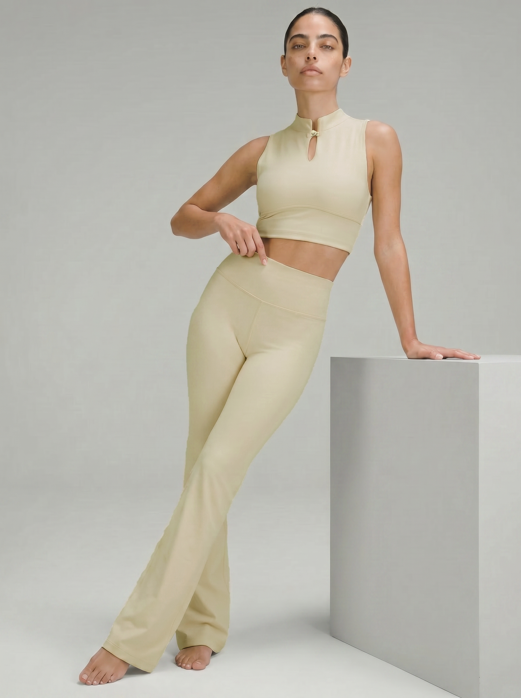 Eunfew Aura Flow Pant | Second-Skin High-Waisted Wide-Leg Yoga Pant EUNFEW