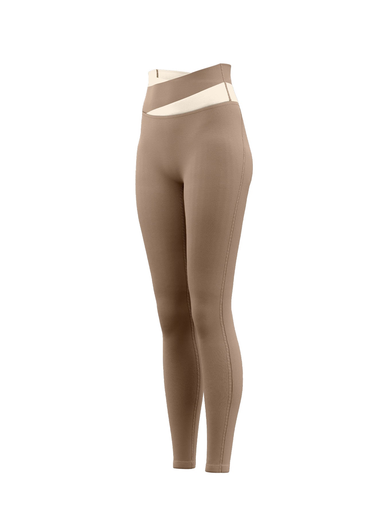 Eunfew High-Waisted Naked-Feel Elastic Yoga Pants EUNFEW