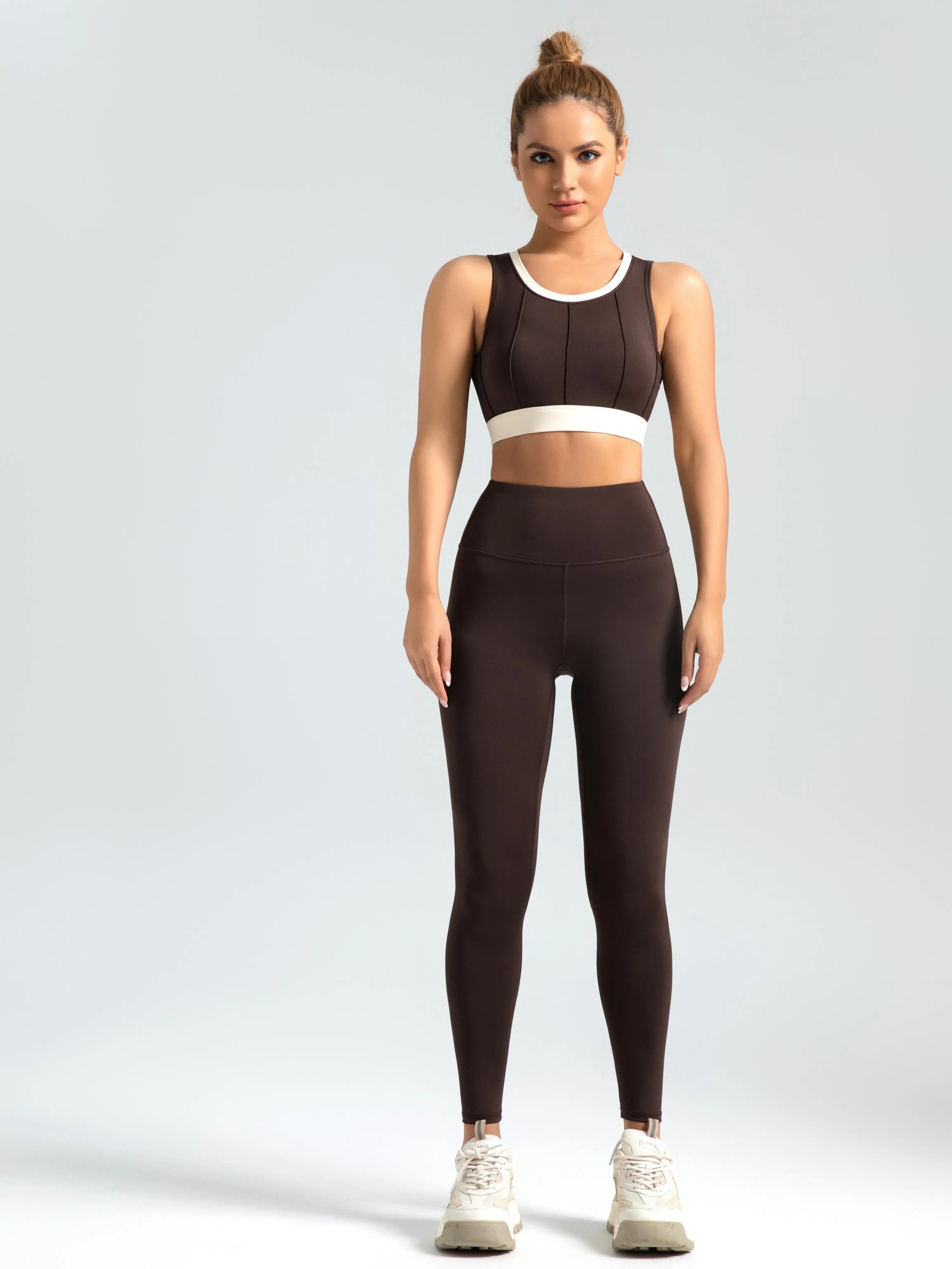 Eunfew Elastic Peach Lift Yoga Leggings EUNFEW