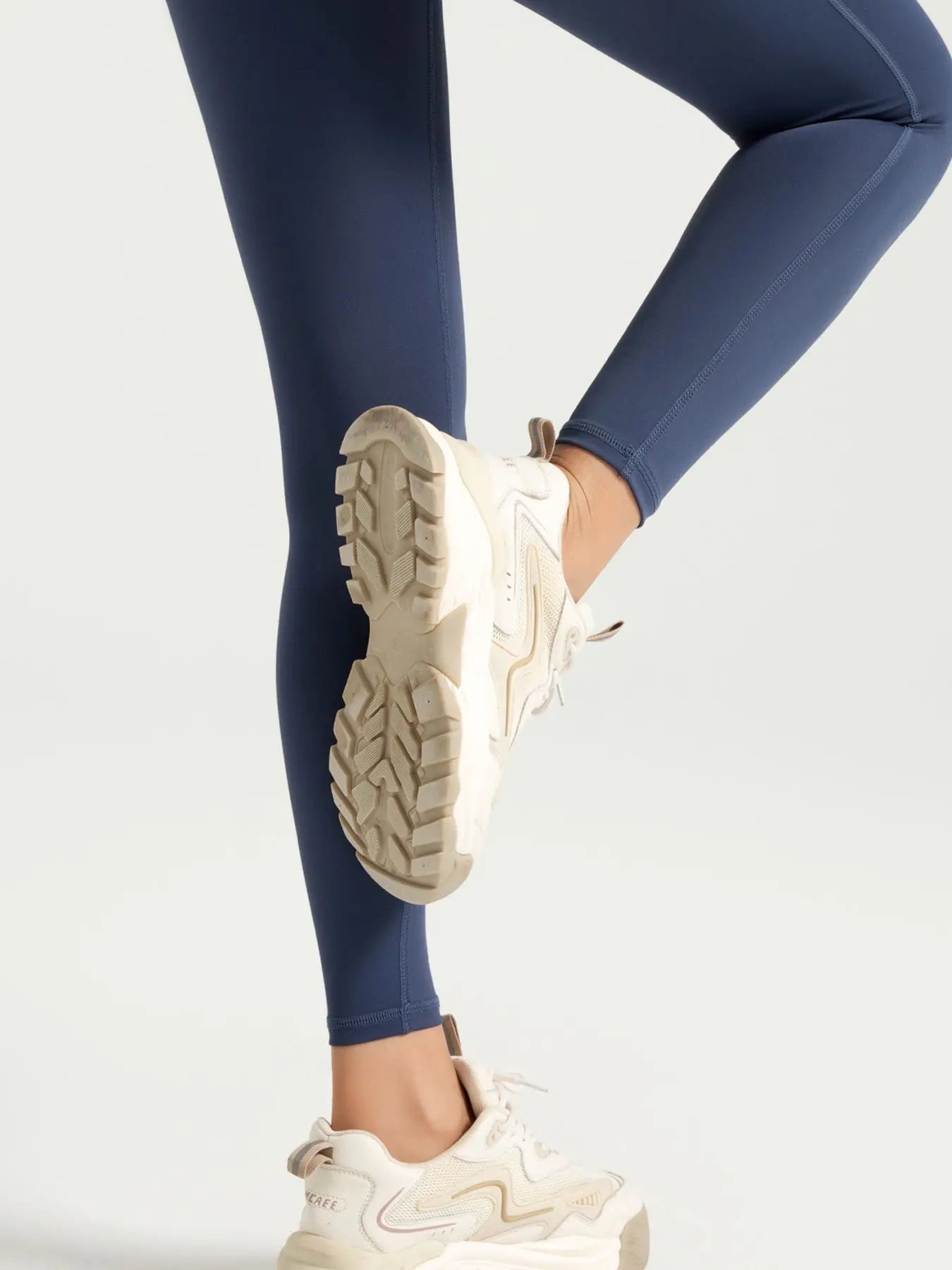 Eunfew High-Waisted Naked-Feel Elastic Yoga Pants EUNFEW