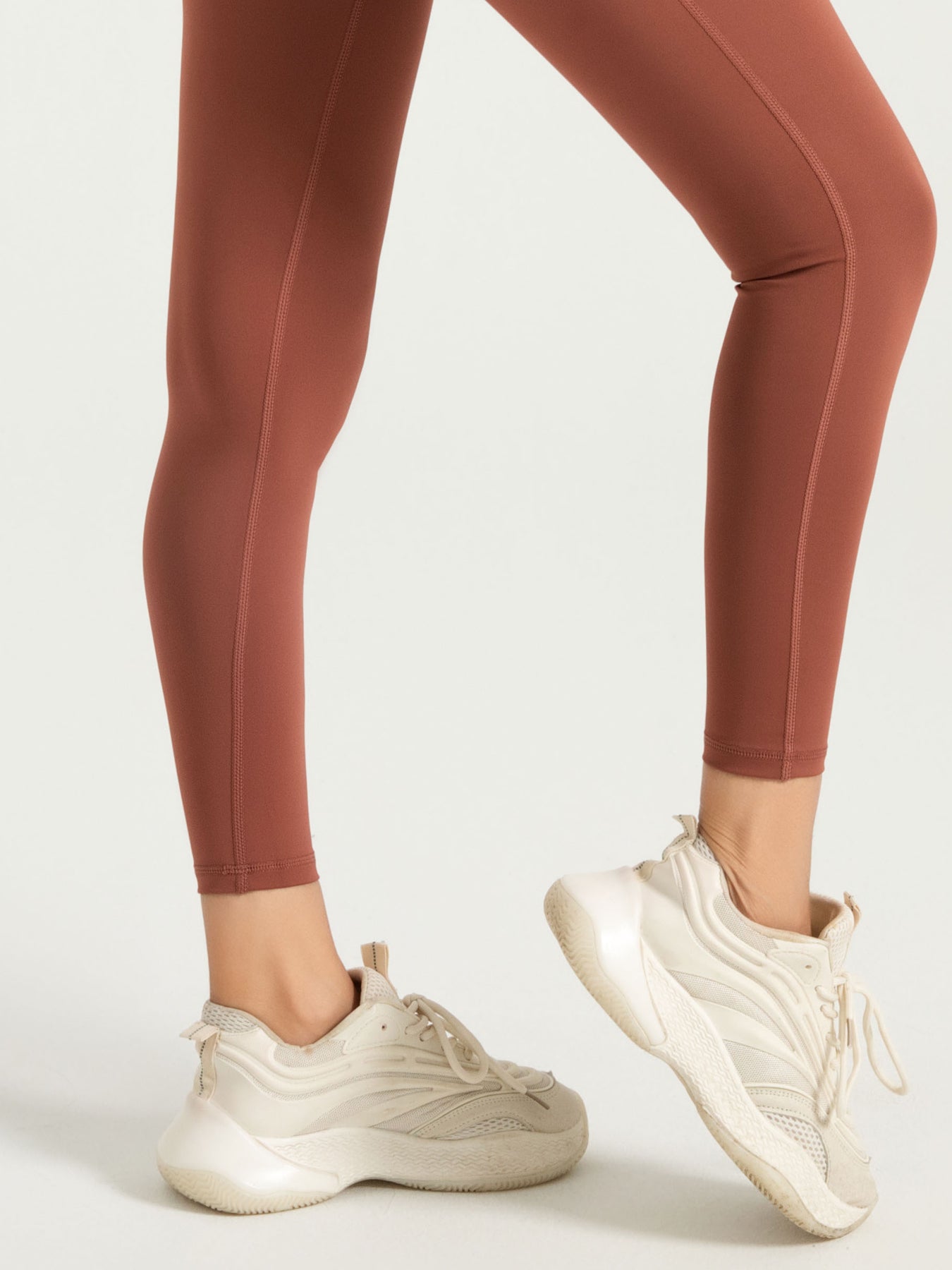 Eunfew High-Waisted Naked-Feel Elastic Yoga Pants EUNFEW