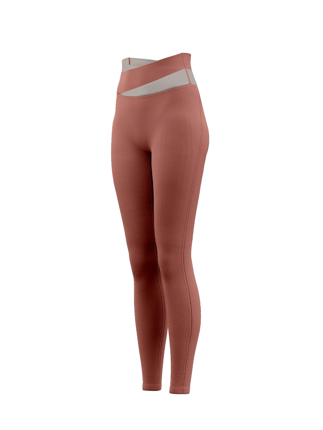 Eunfew High-Waisted Naked-Feel Elastic Yoga Pants EUNFEW