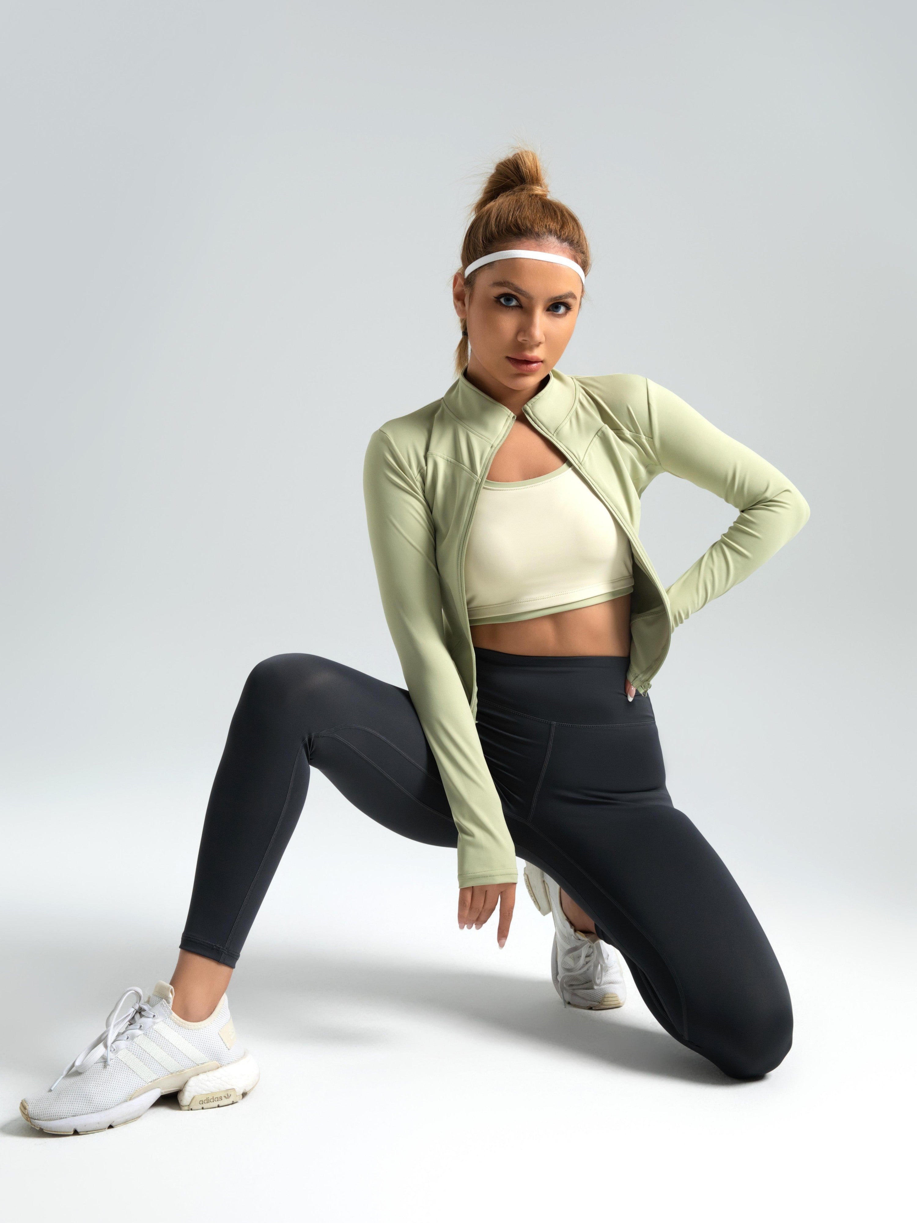 Eunfew Elastic Peach Lift Yoga Leggings EUNFEW