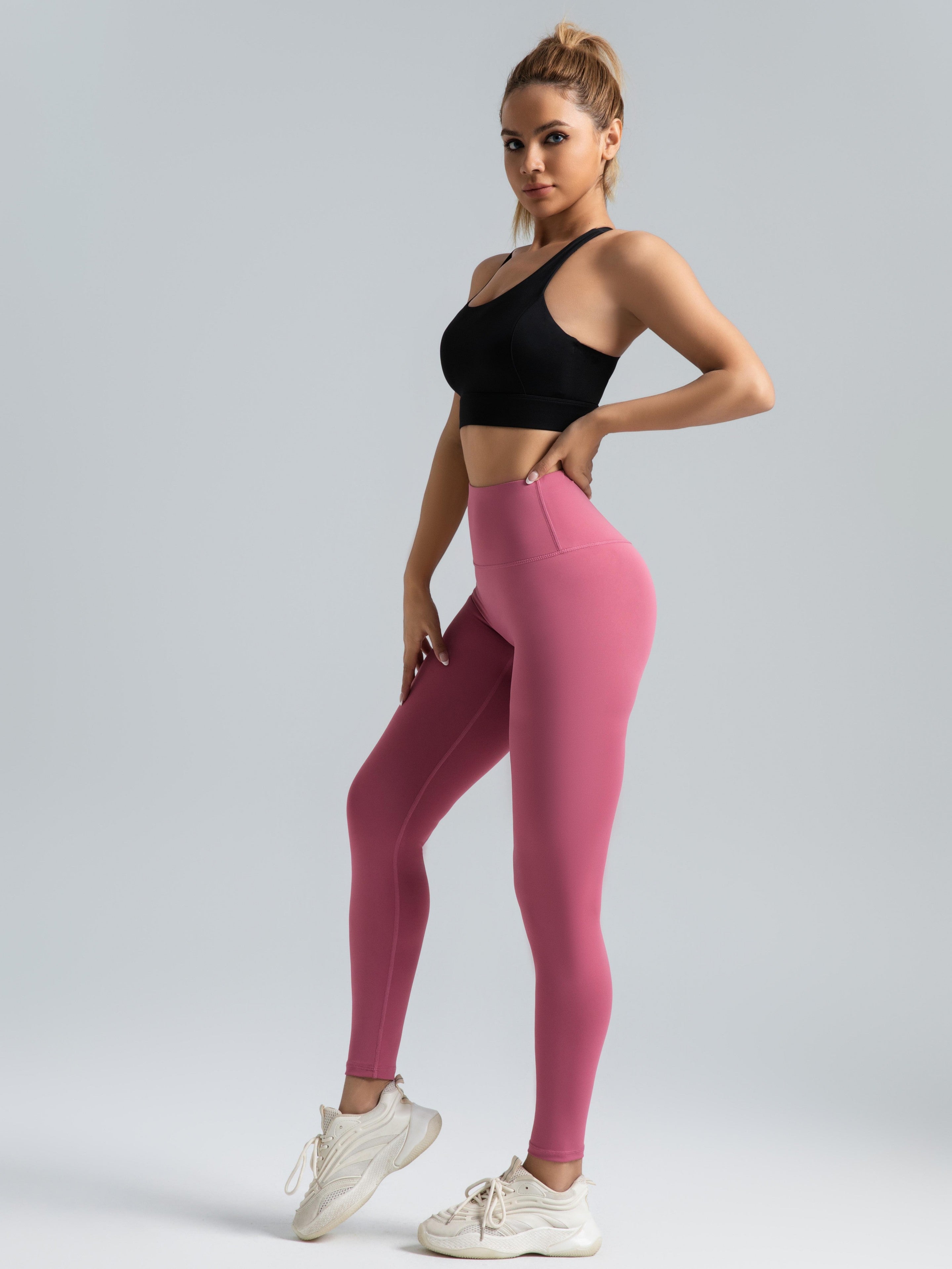 Eunfew Sensory-Free Elastic Peach Lift Yoga Pants EUNFEW