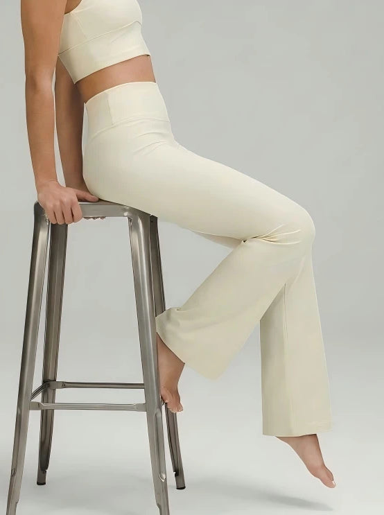 Eunfew Aura Flow Pant | Second-Skin High-Waisted Wide-Leg Yoga Pant EUNFEW