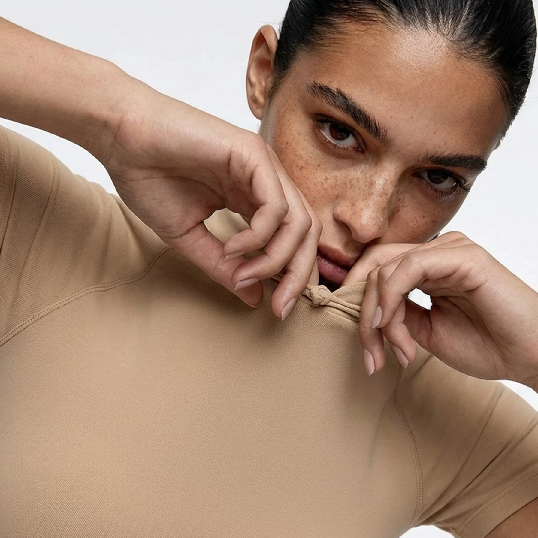 Eunfew | Camellia-Scented Quiet Collar Top EUNFEW