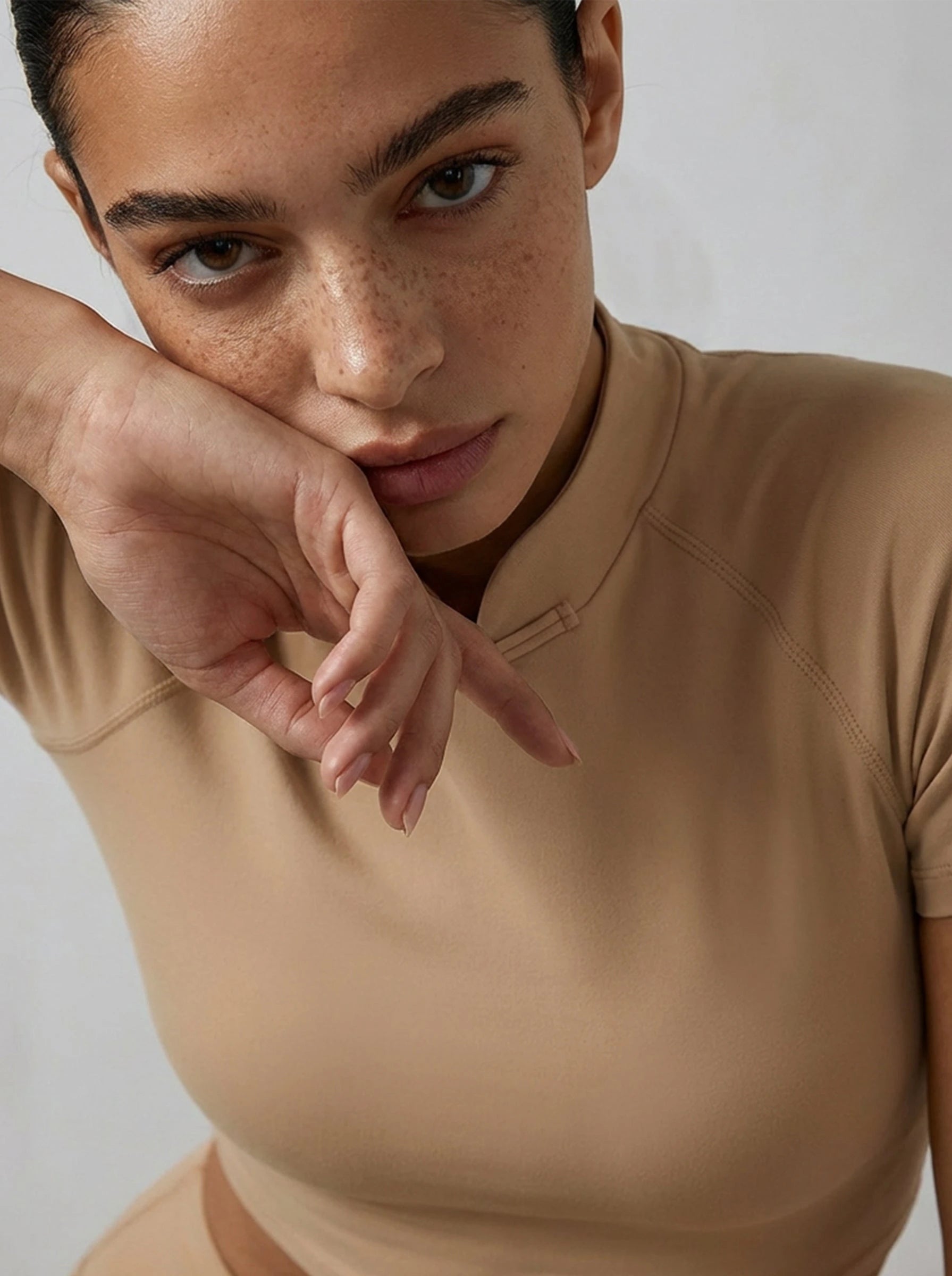 Eunfew | Camellia-Scented Quiet Collar Top EUNFEW