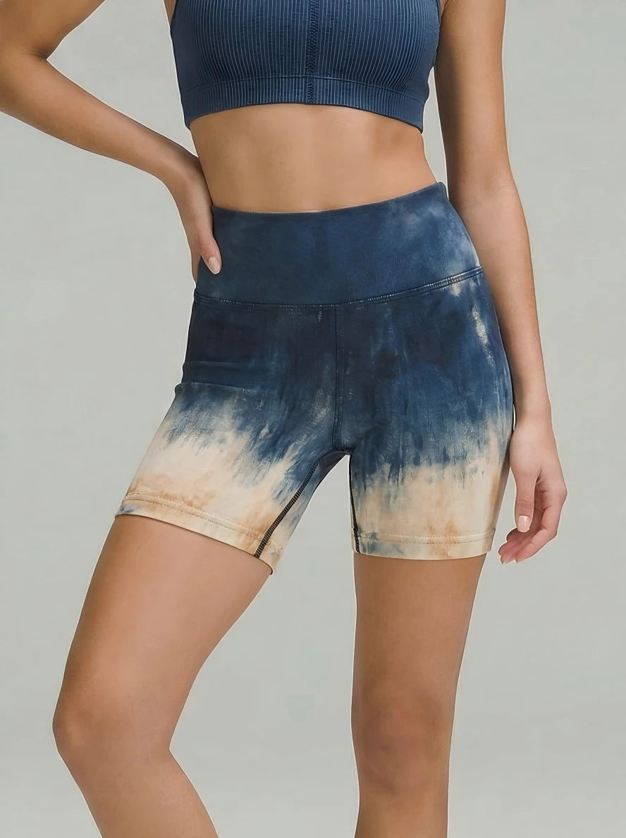 Eunfew Indigo Ink Wash Zen Yoga Set EUNFEW