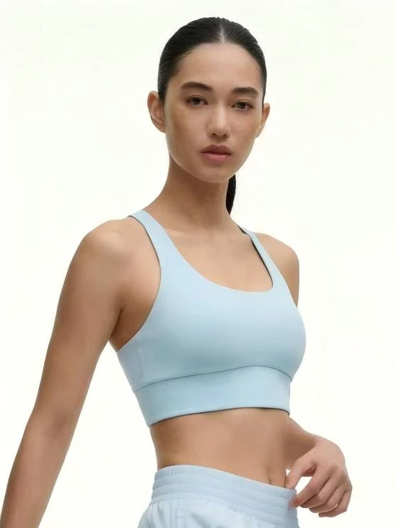 Eunfew Cloud Traces · Sensory-Free Crisscross Yoga Top EUNFEW