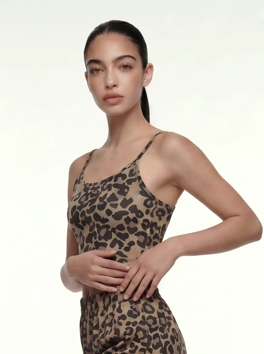 Eunfew Serene Ā· Leopard Soft Yoga Bralette EUNFEW