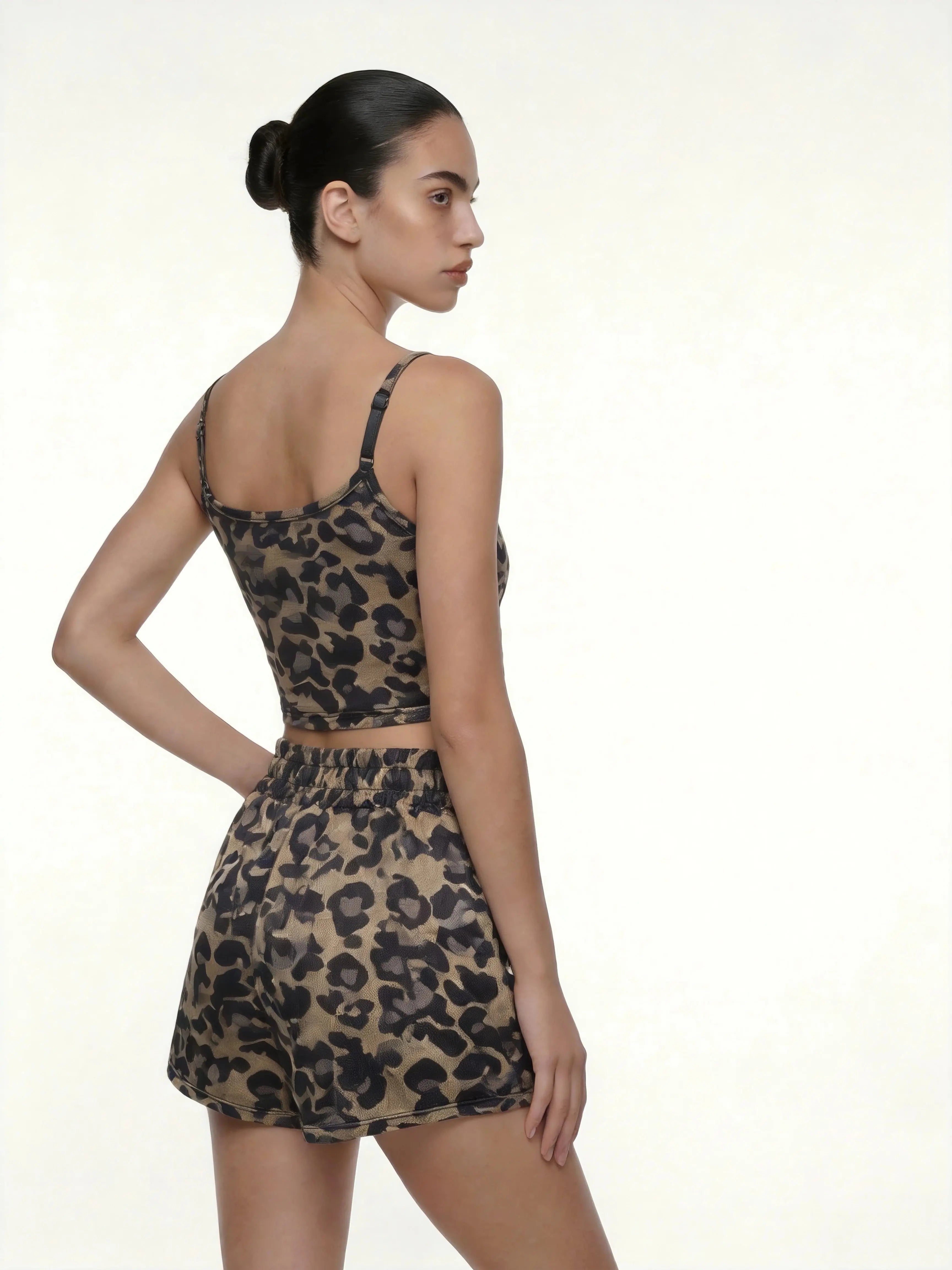 Eunfew Flow · Leopard Sensory-Free Yoga Set EUNFEW