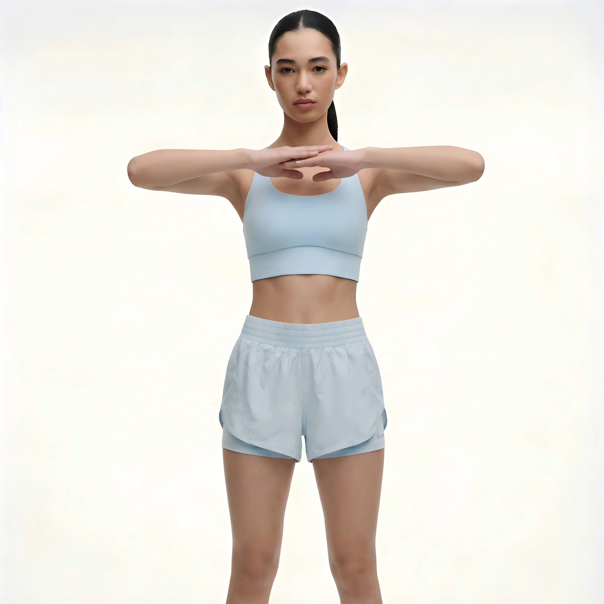 Eunfew Dawn Sky · Dual-Layer Yoga Set EUNFEW