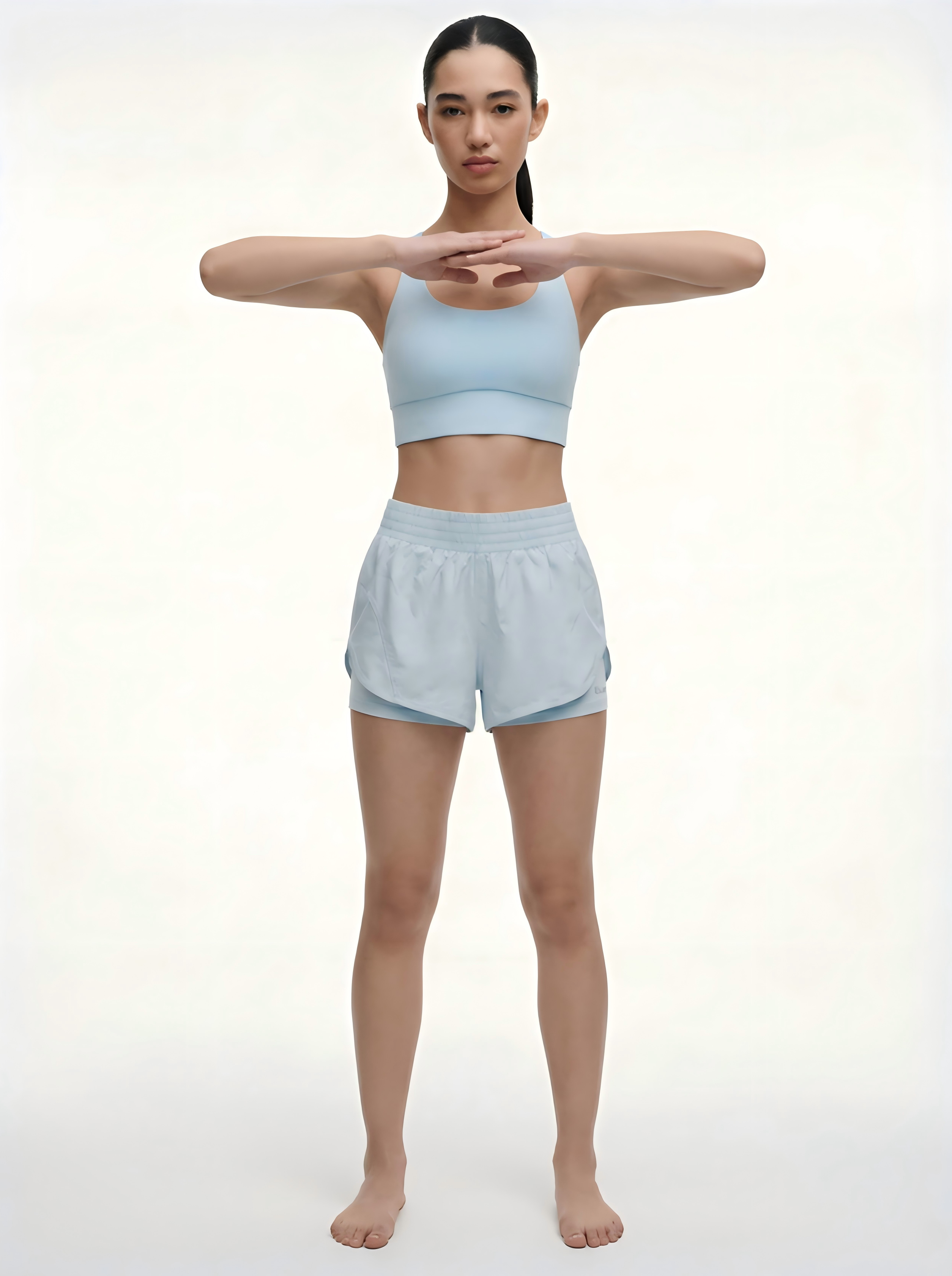 Eunfew Dawn Sky Ā· Dual-Layer Yoga Set EUNFEW