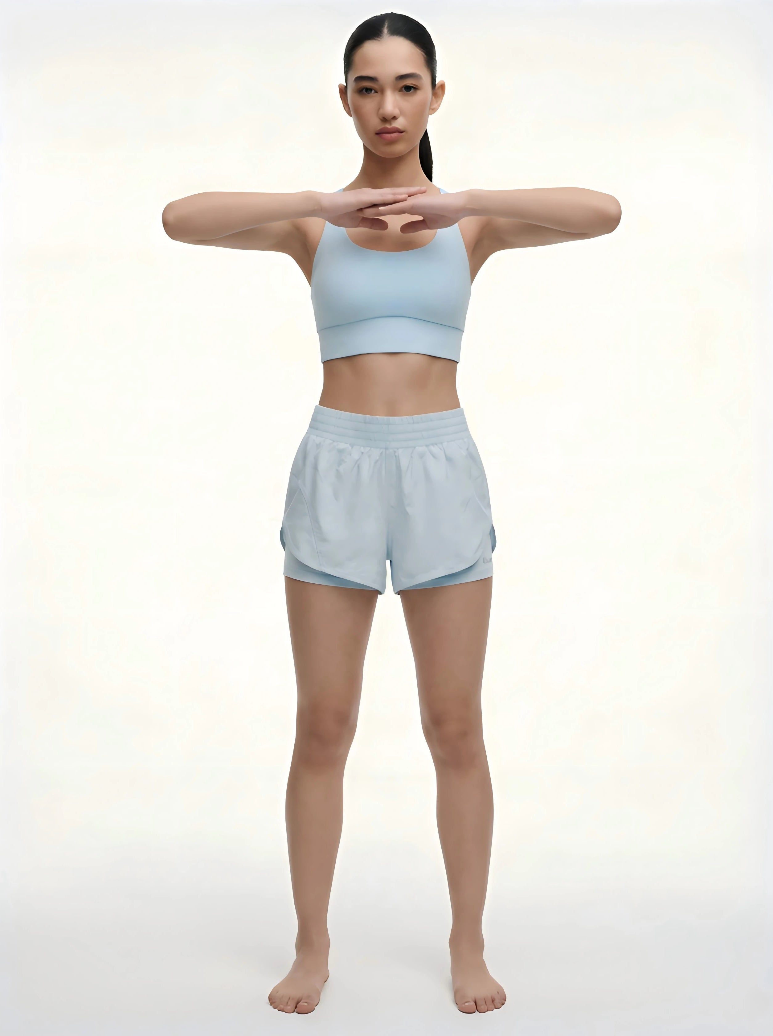 Eunfew Dawn Sky · Dual-Layer Yoga Set EUNFEW