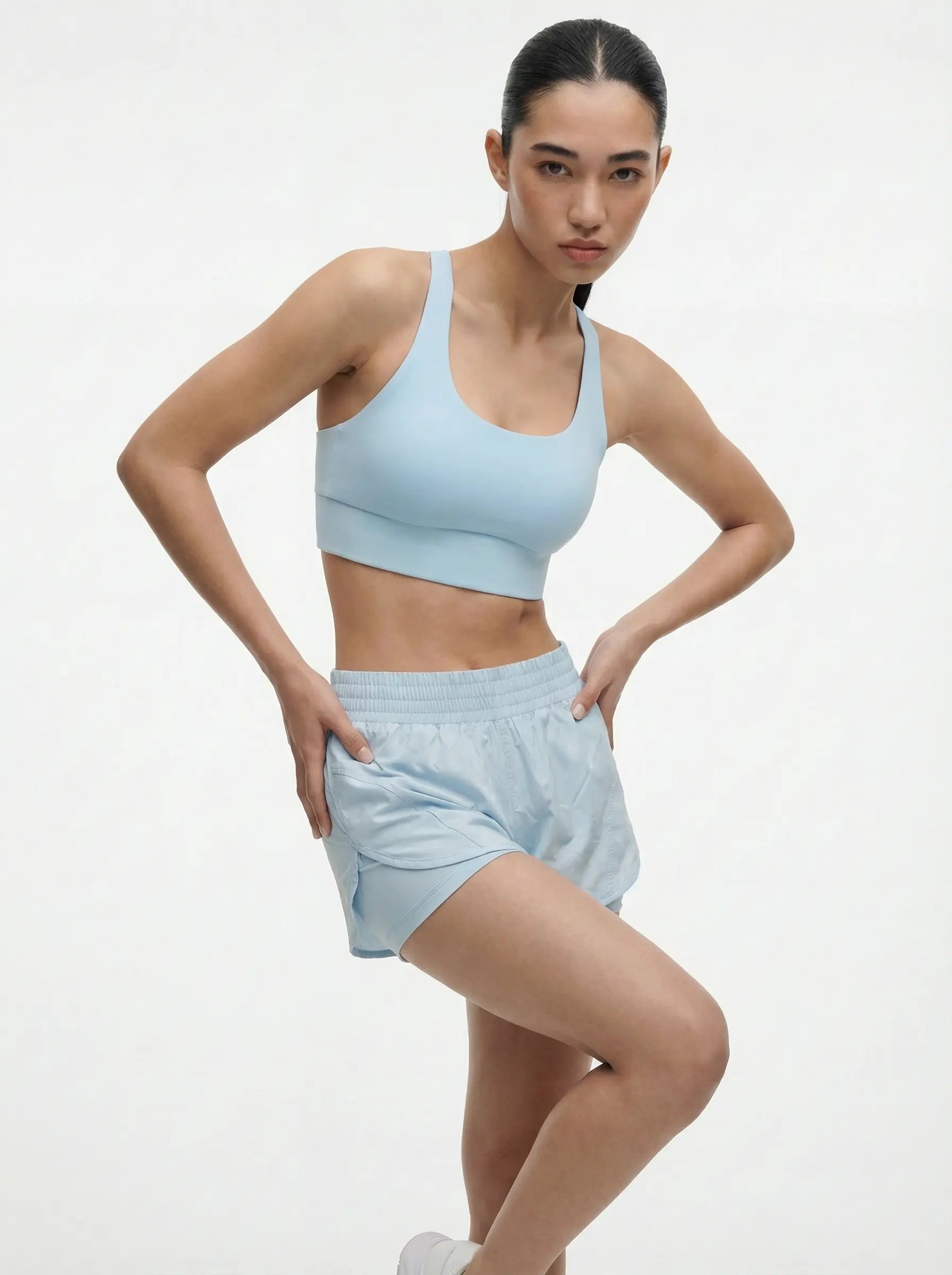 Eunfew Seamless Bra Tank & Match Point Short Set EUNFEW
