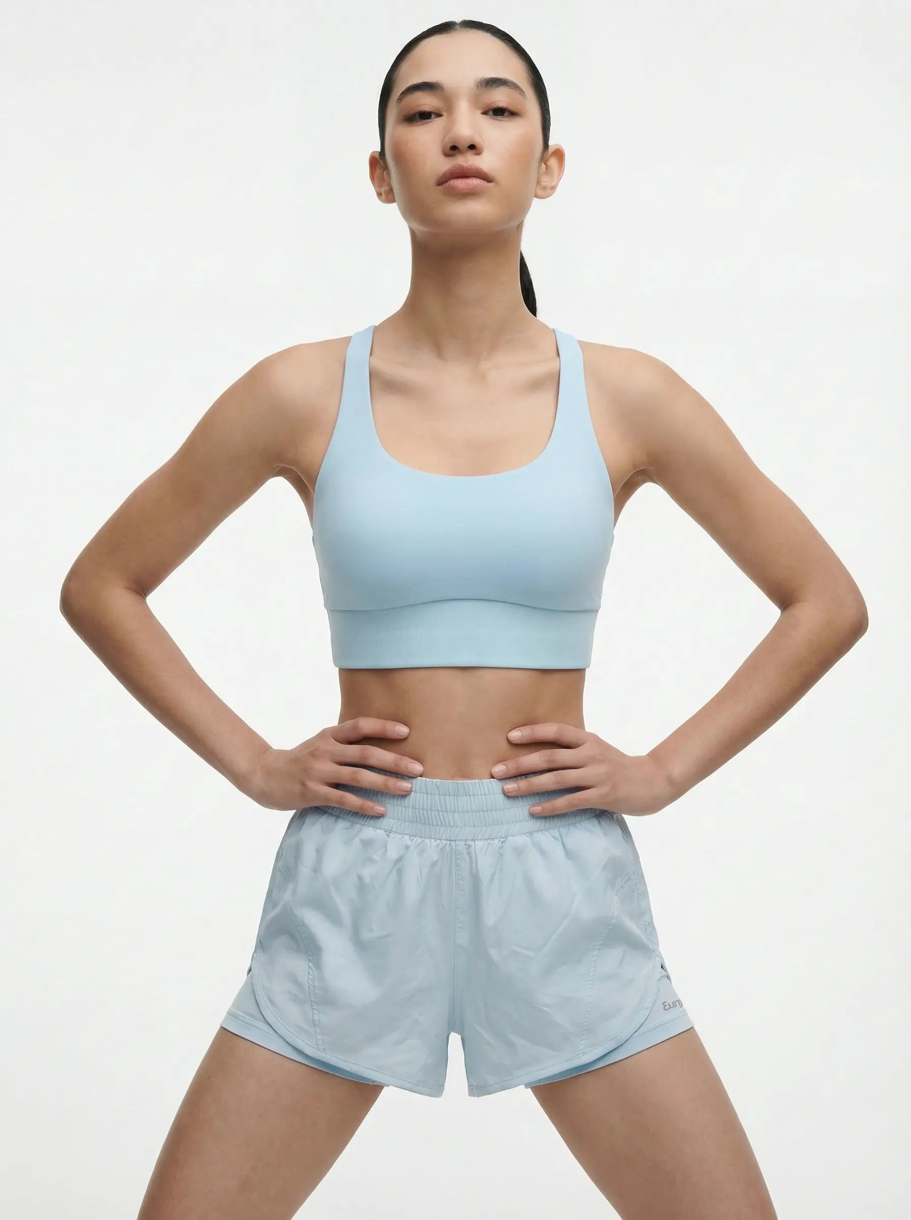 Eunfew Seamless Bra Tank & Match Point Short Set EUNFEW