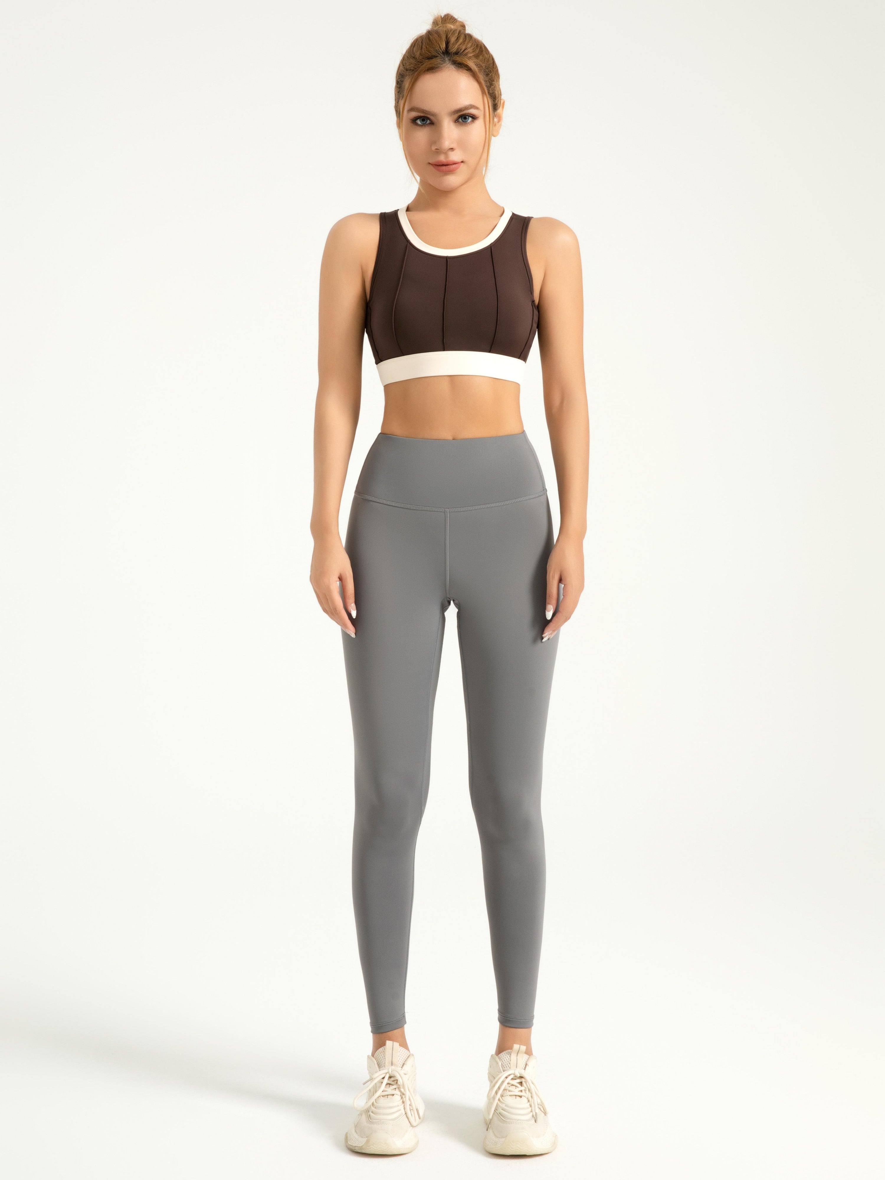 Eunfew Elastic Peach Lift Yoga Leggings EUNFEW