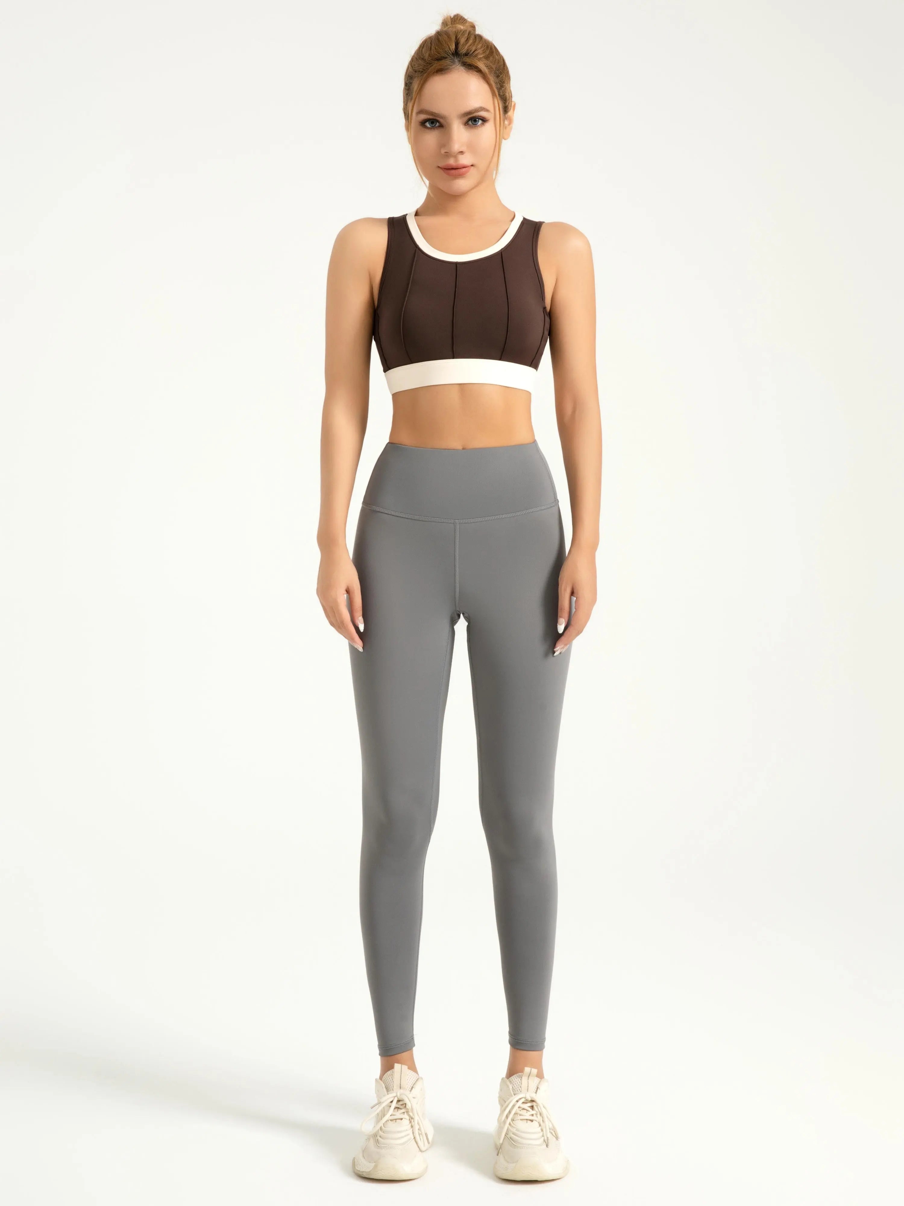 Eunfew Elastic Peach Lift Yoga Leggings EUNFEW