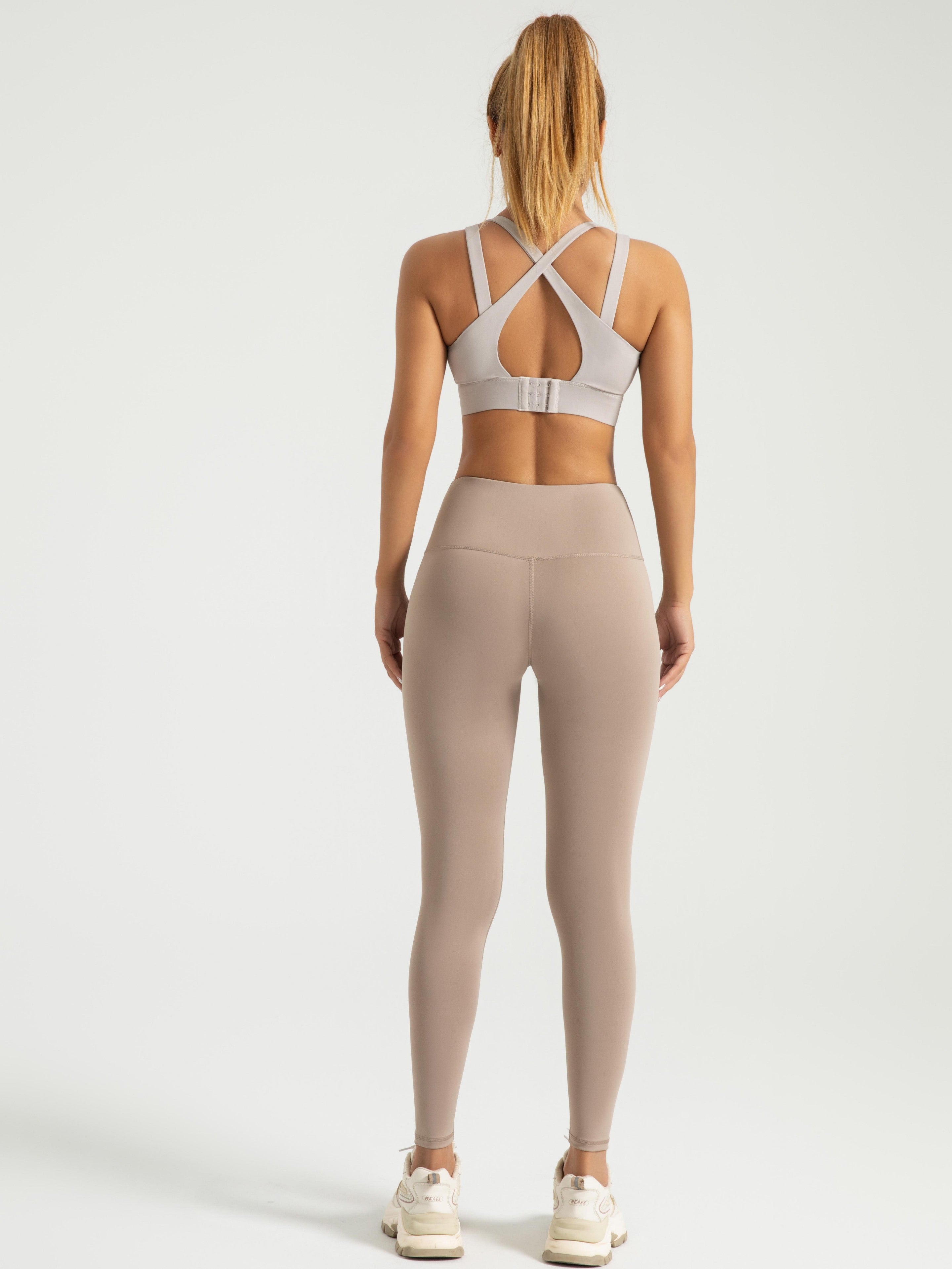 Eunfew Sensory-Free Elastic Peach Lift Yoga Pants EUNFEW