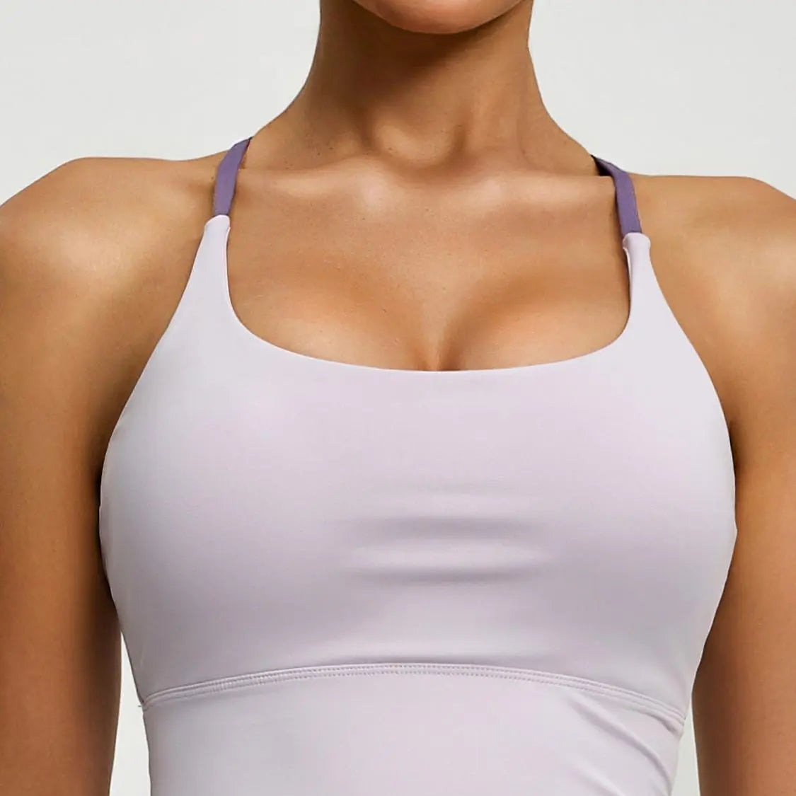 Eunfew Padded Naked-Feel Yoga Bra Tank Top EUNFEW