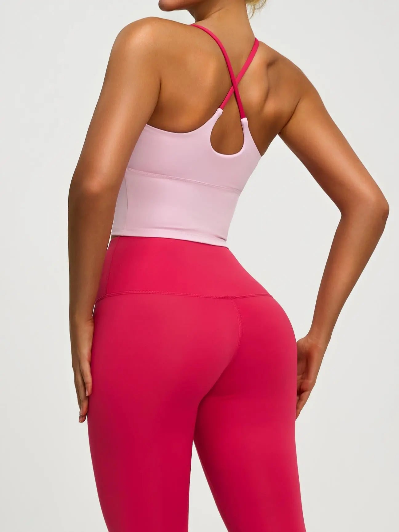 Eunfew Padded Naked-Feel Yoga Bra Tank Top EUNFEW