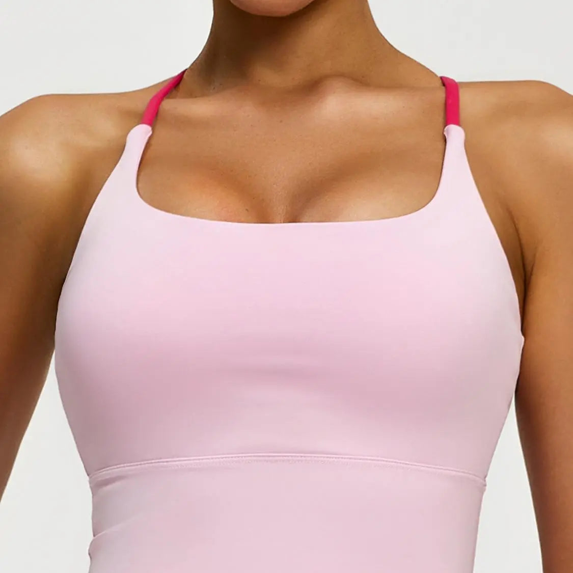 Eunfew Padded Naked-Feel Yoga Bra Tank Top EUNFEW