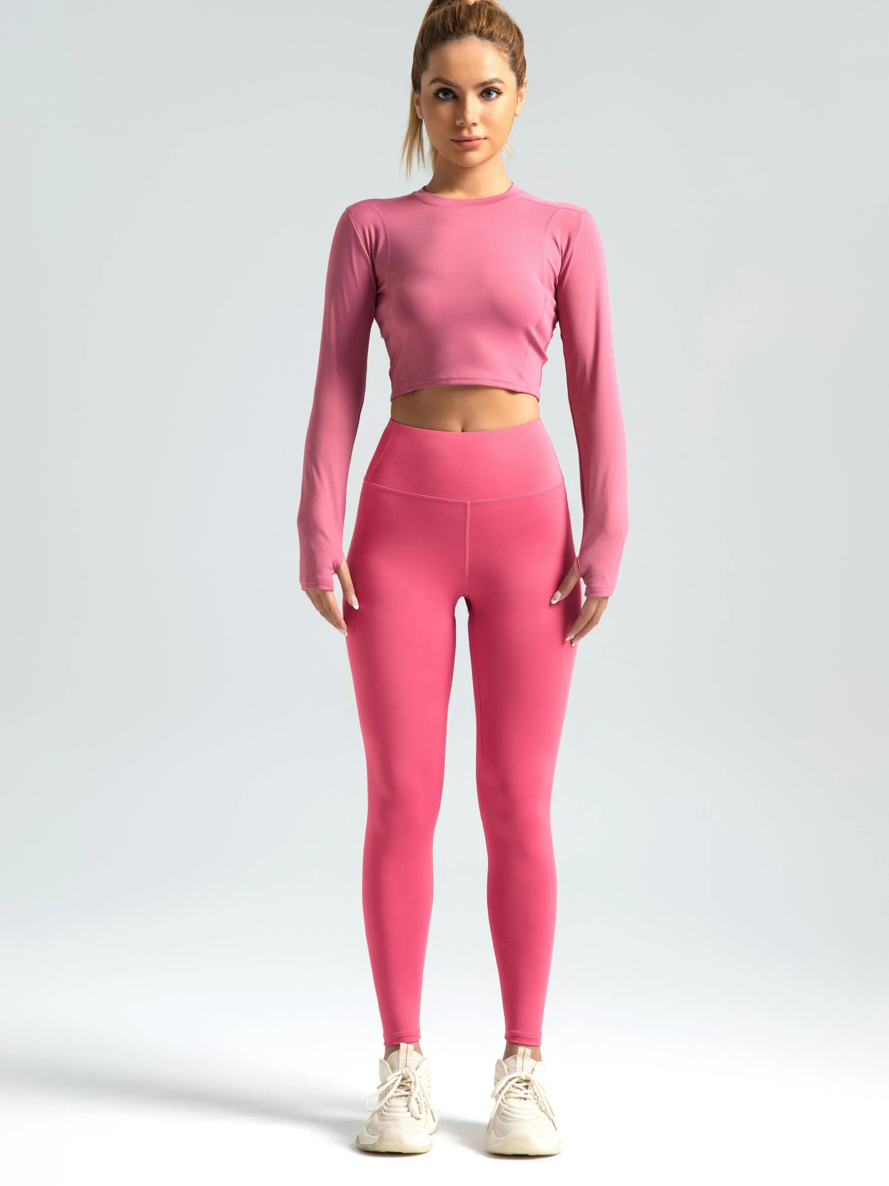 Eunfew Elastic Peach Lift Yoga Leggings EUNFEW