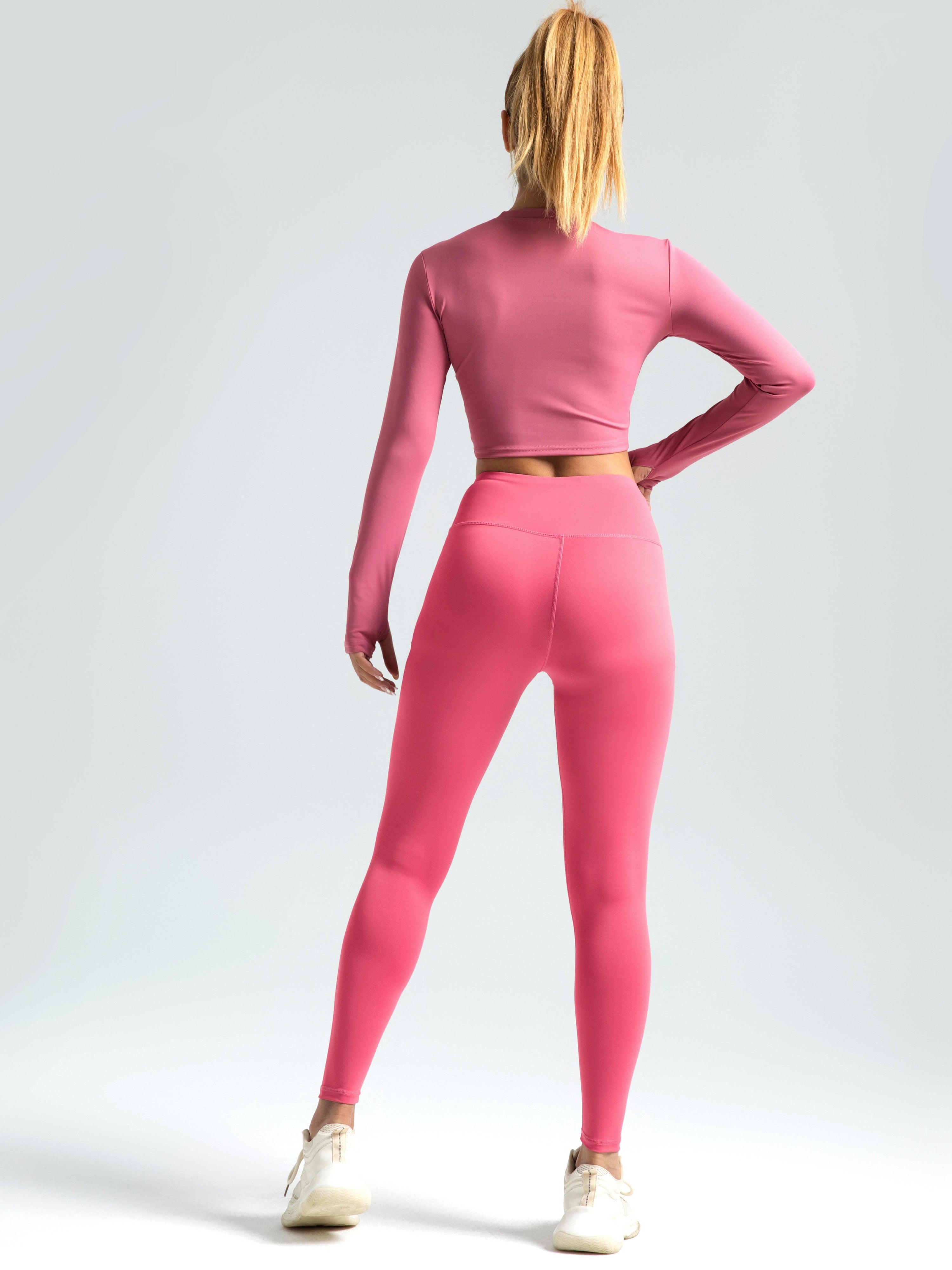 Eunfew Elastic Peach Lift Yoga Leggings EUNFEW