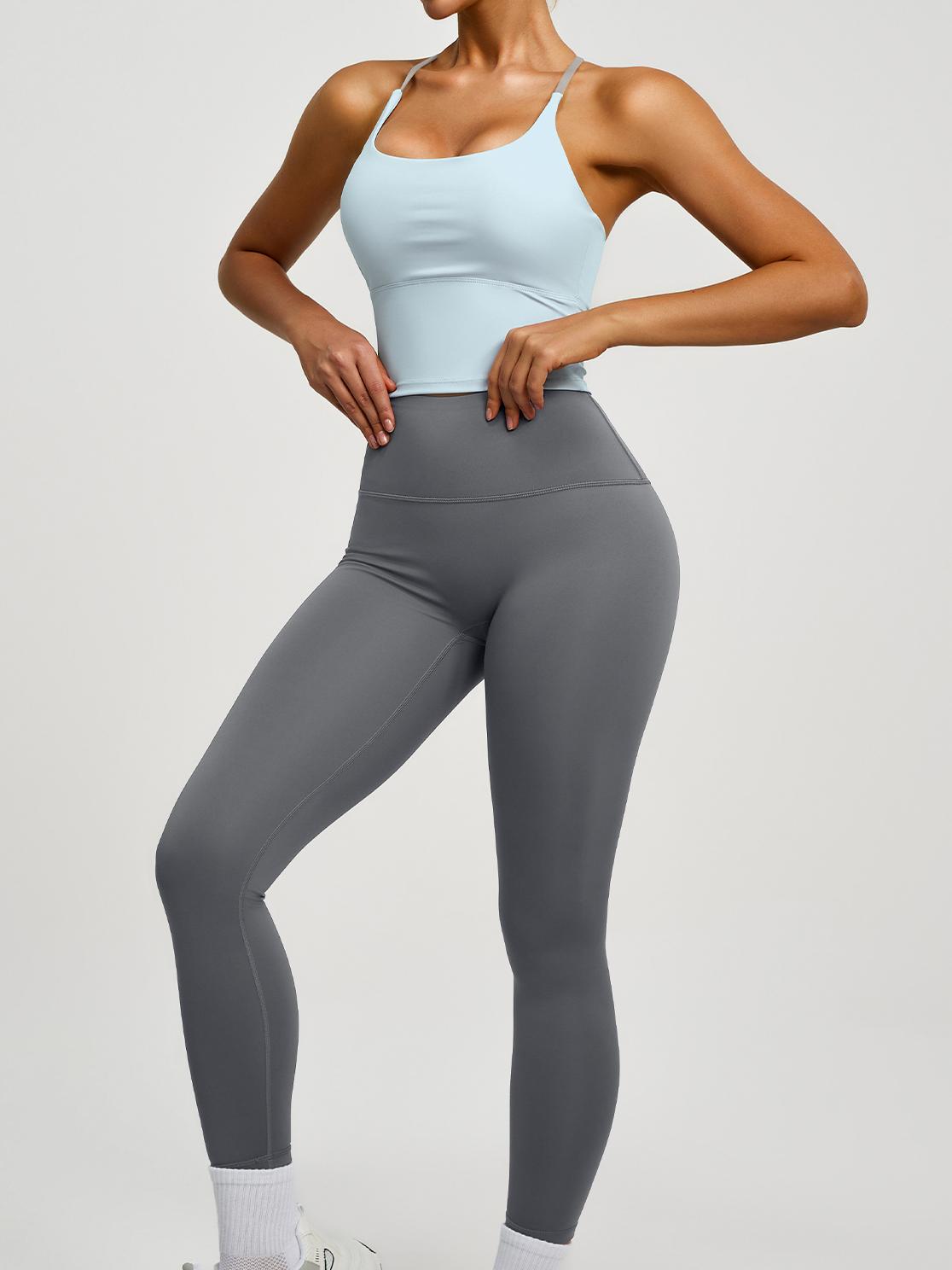 Eunfew Padded Naked-Feel Yoga Bra Tank Top EUNFEW