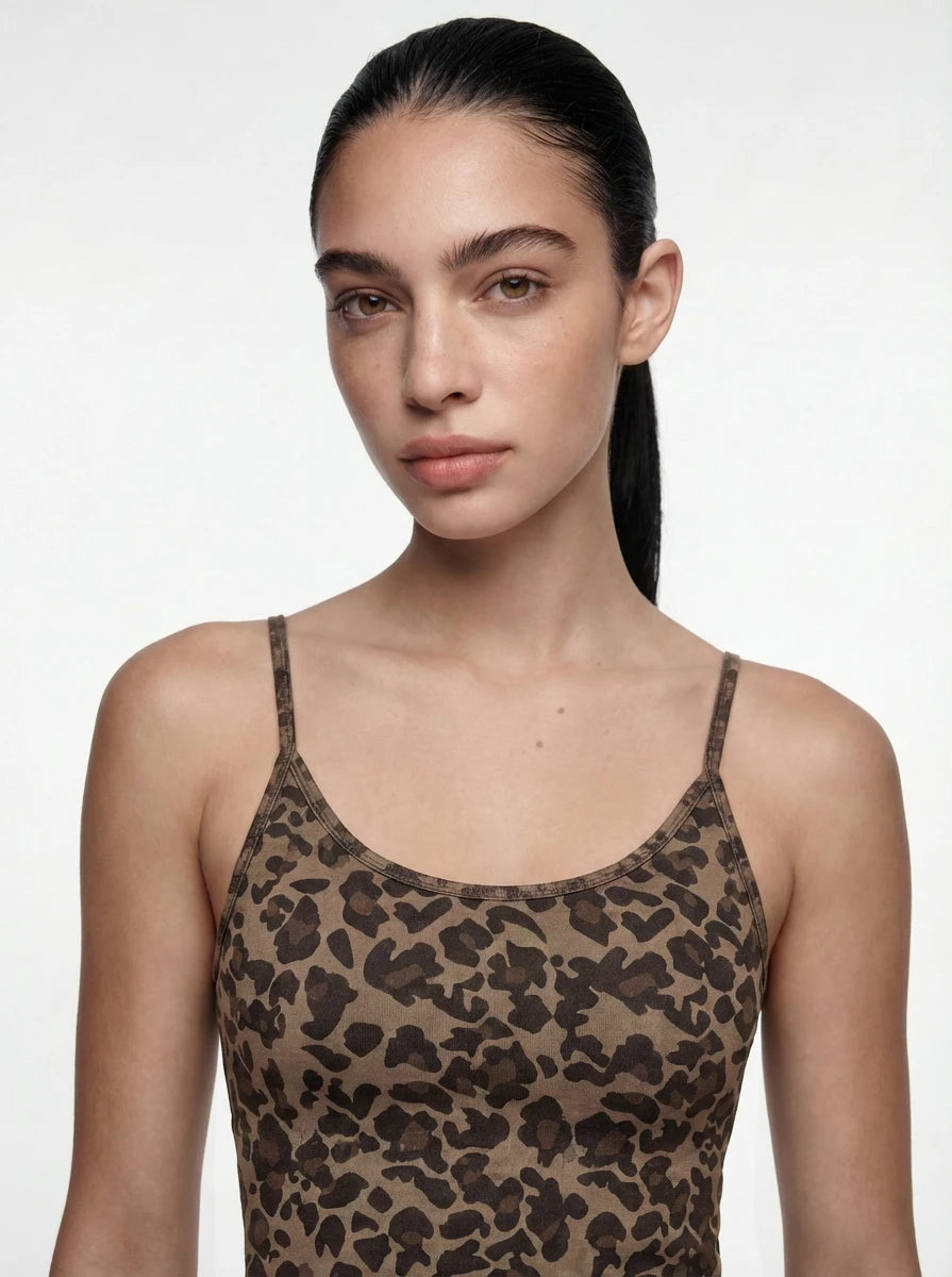 Eunfew Serene · Leopard Soft Yoga Bralette EUNFEW