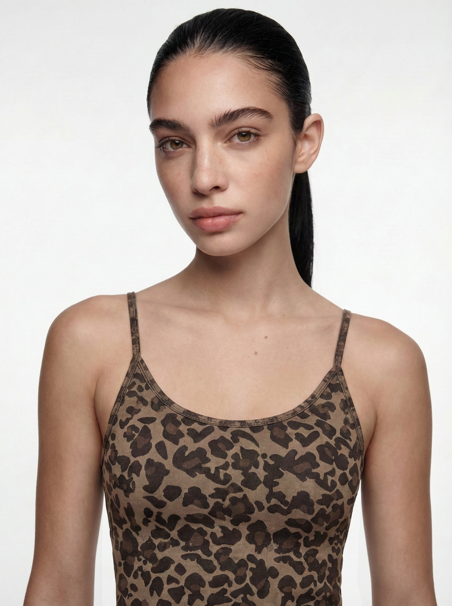 Eunfew Serene · Leopard Soft Yoga Bralette EUNFEW