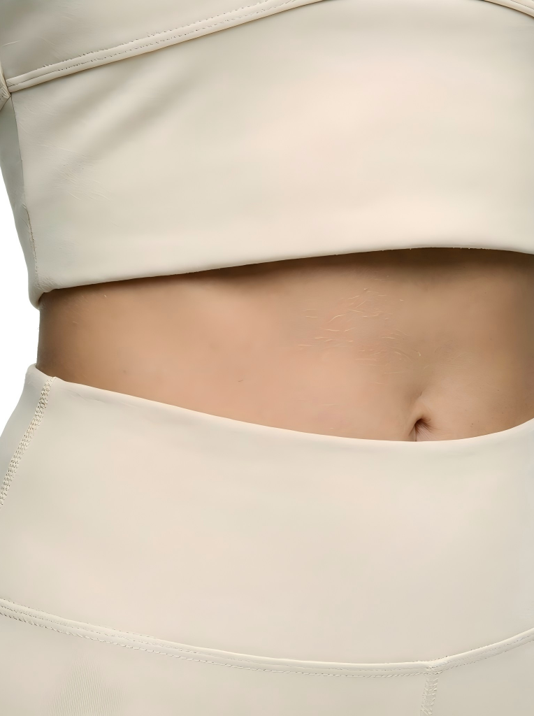 Eunfew Aura Breath Top | Cropped Mandarin Collar Yoga Tank (Keyhole Detail) EUNFEW
