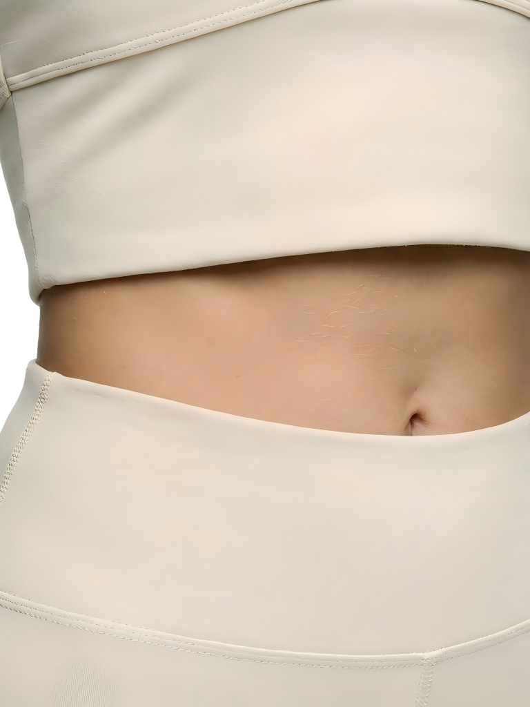 Eunfew Aura Breath Top | Cropped Mandarin Collar Yoga Tank (Keyhole Detail) EUNFEW