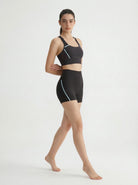 Eunfew Serene Ink Rich Ink Black 4-Way Stretch Yoga Set EUNFEW