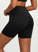 Eunfew Breathable High-Waist Yoga Shorts