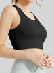 Eunfew High-Impact Breathable Racerback Bra