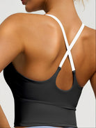 Eunfew Padded Naked-Feel Yoga Bra Tank Top EUNFEW
