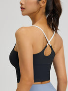 Eunfew Padded Naked-Feel Yoga Bra Tank Top EUNFEW
