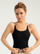 Eunfew Padded Naked-Feel Yoga Bra Tank Top EUNFEW