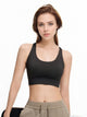 Eunfew Mesh Criss-Cross Yoga Sports Bra