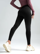 Eunfew Elastic Peach Lift Yoga Leggings EUNFEW