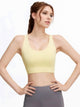 Eunfew Mesh Criss-Cross Yoga Sports Bra