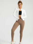 Eunfew Sensory-Free Elastic Peach Lift Yoga Pants EUNFEW