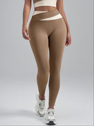 Eunfew High-Waisted Naked-Feel Elastic Yoga Pants EUNFEW