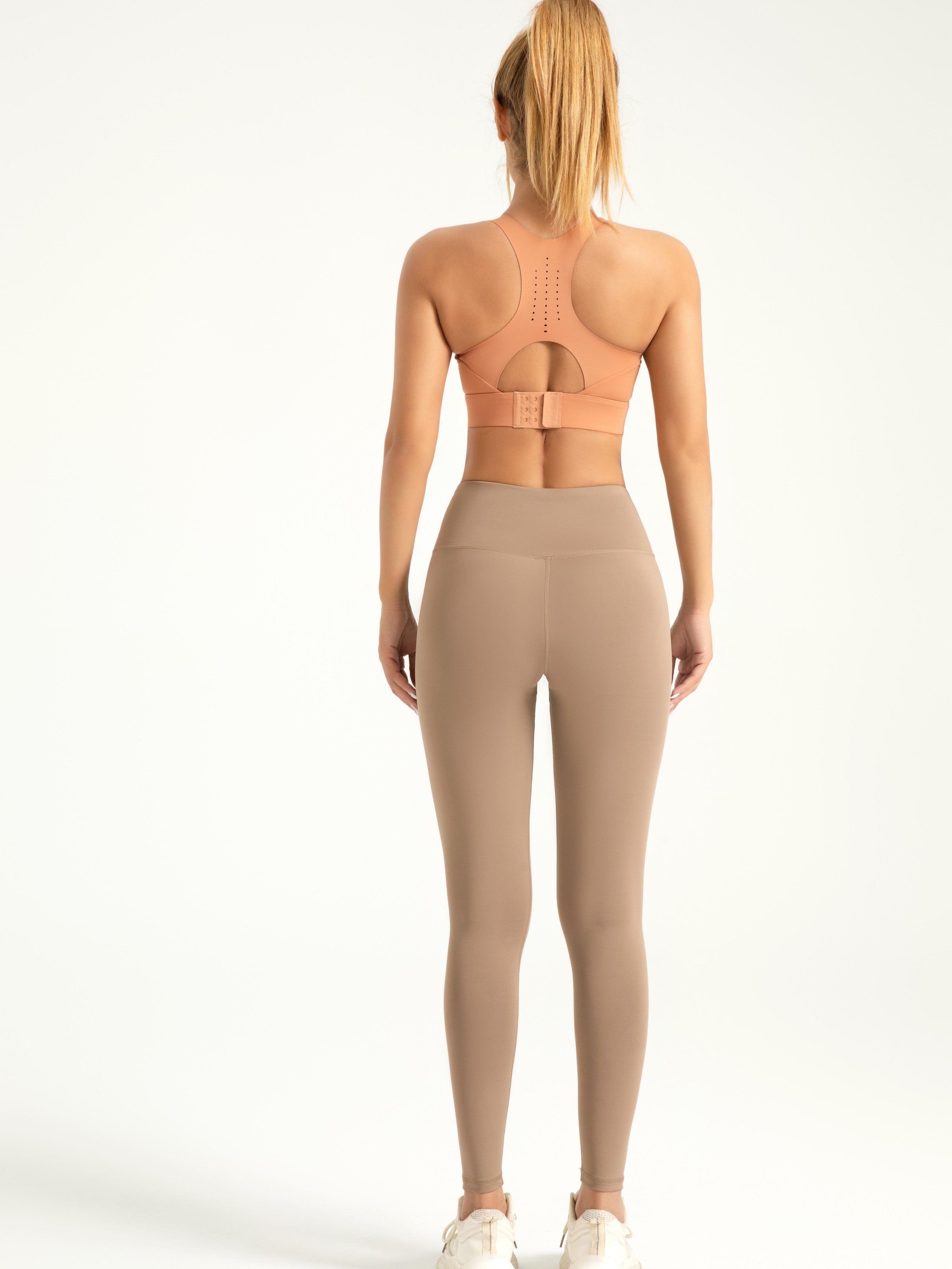 Eunfew Elastic Peach Lift Yoga Leggings EUNFEW