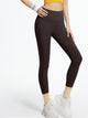 Eunfew Striped Contour High-Waisted Yoga Pants