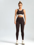 Eunfew Elastic Peach Lift Yoga Leggings EUNFEW
