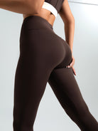 Eunfew Elastic Peach Lift Yoga Leggings EUNFEW
