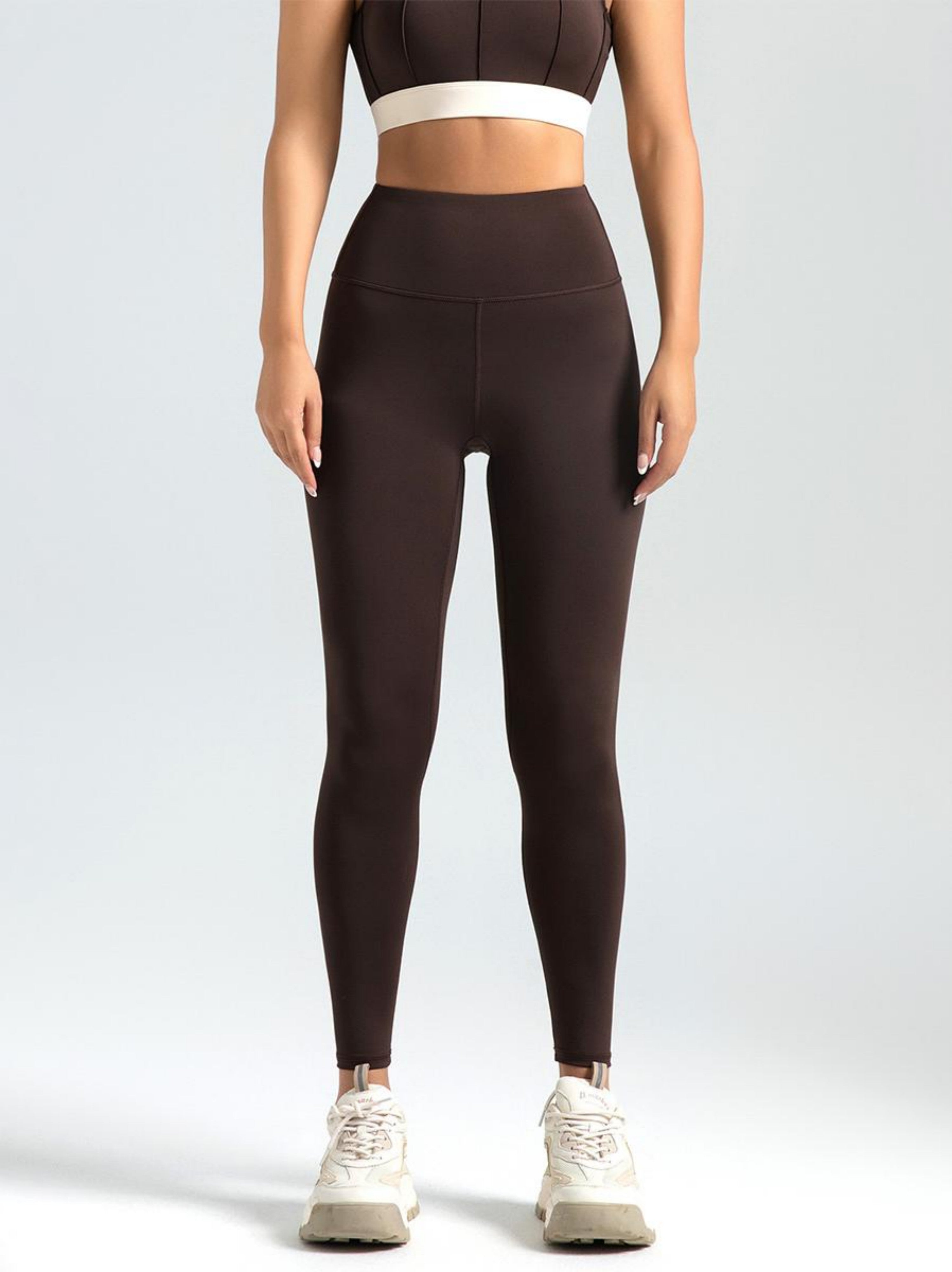 Eunfew Elastic Peach Lift Yoga Leggings EUNFEW